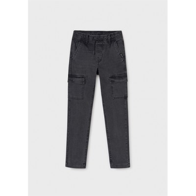 Παντελονι denim jogger cargo