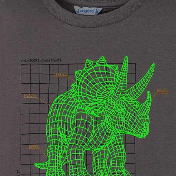 Μπλουζα μακρ glow in the dark