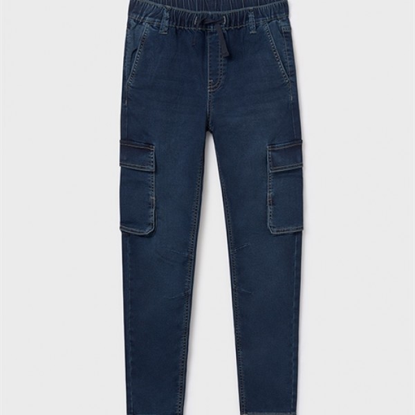 Παντελονι soft denim jogger