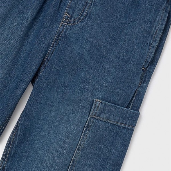 Παντελονι denim cargo parachu