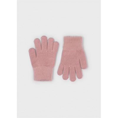 Γαντια πλεκτα γουνα