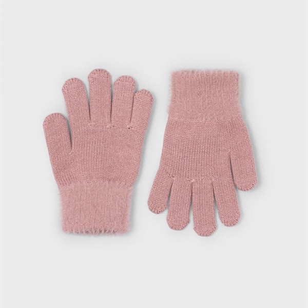 Γαντια πλεκτα γουνα