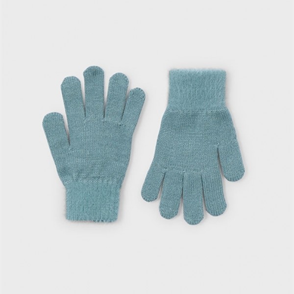 Γαντια πλεκτα γουνα