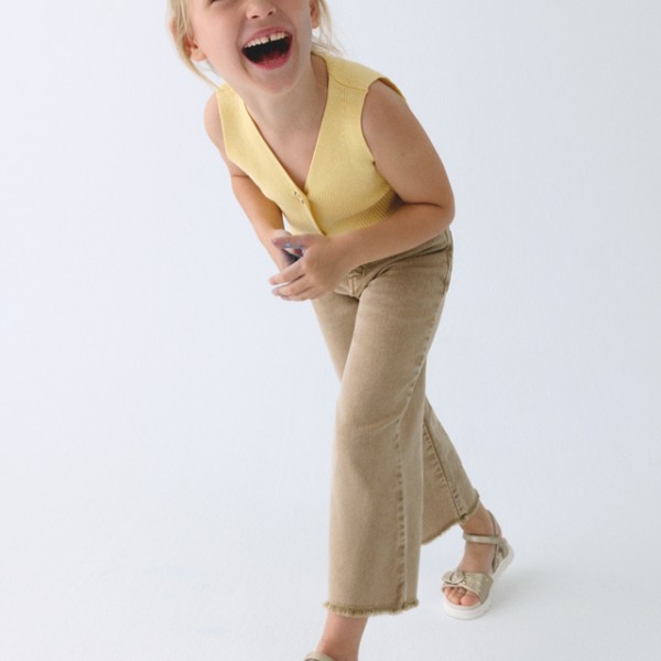 Παντελονι καπαρντινε wide leg