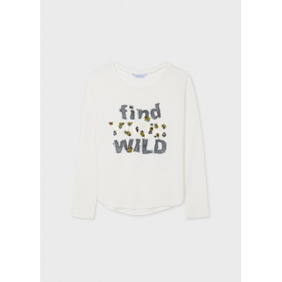 Μπλουζα μακρ "find your wild"